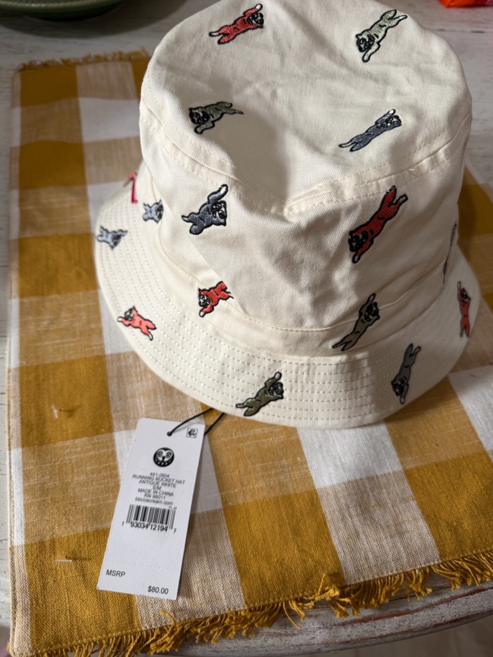 Icecream bbc running dog bucket hat s/m